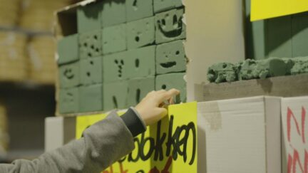 Afbeelding bij nieuwsbericht - Omroep West: Tuincentrum wordt gek van mensen die in schuimblokken prikken en verzint list - Spekvoordeel.nl