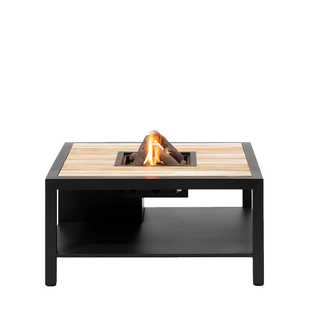 Cosiflow square teak vuurtafel - Afbeelding 4