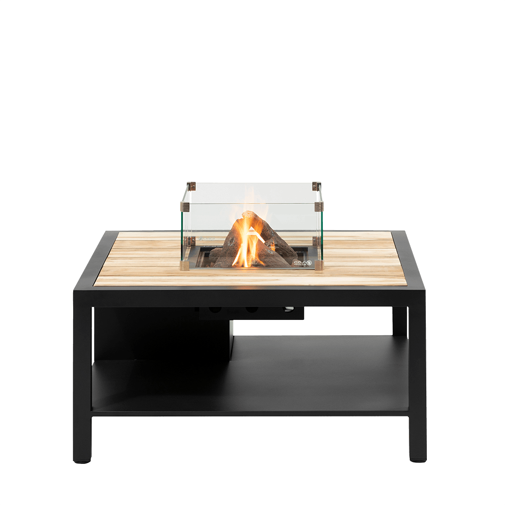 Cosiflow square teak vuurtafel - Afbeelding 3