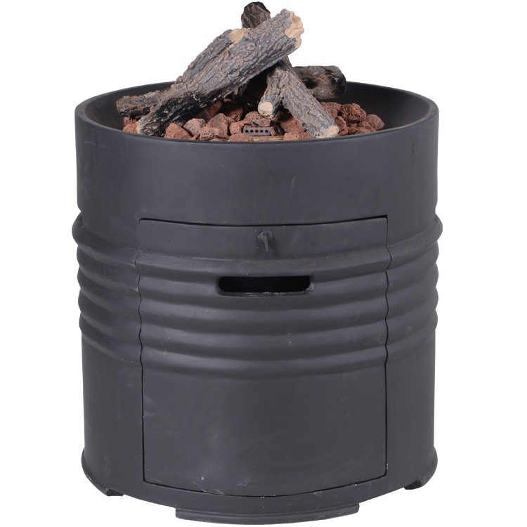 Cozy vuurhaard barrel zwart - Afbeelding 3