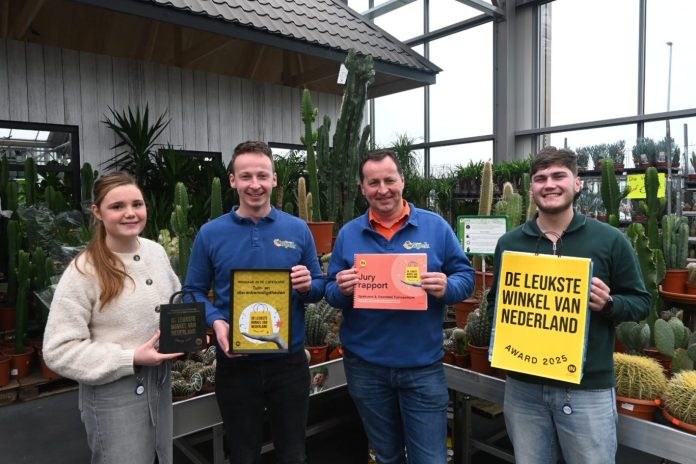 Afbeelding bij nieuwsbericht - Van der Spek Vers- & Tuincentrum uitgeroepen tot ‘De leukste winkel van Nederland 2025’ - Spekvoordeel.nl