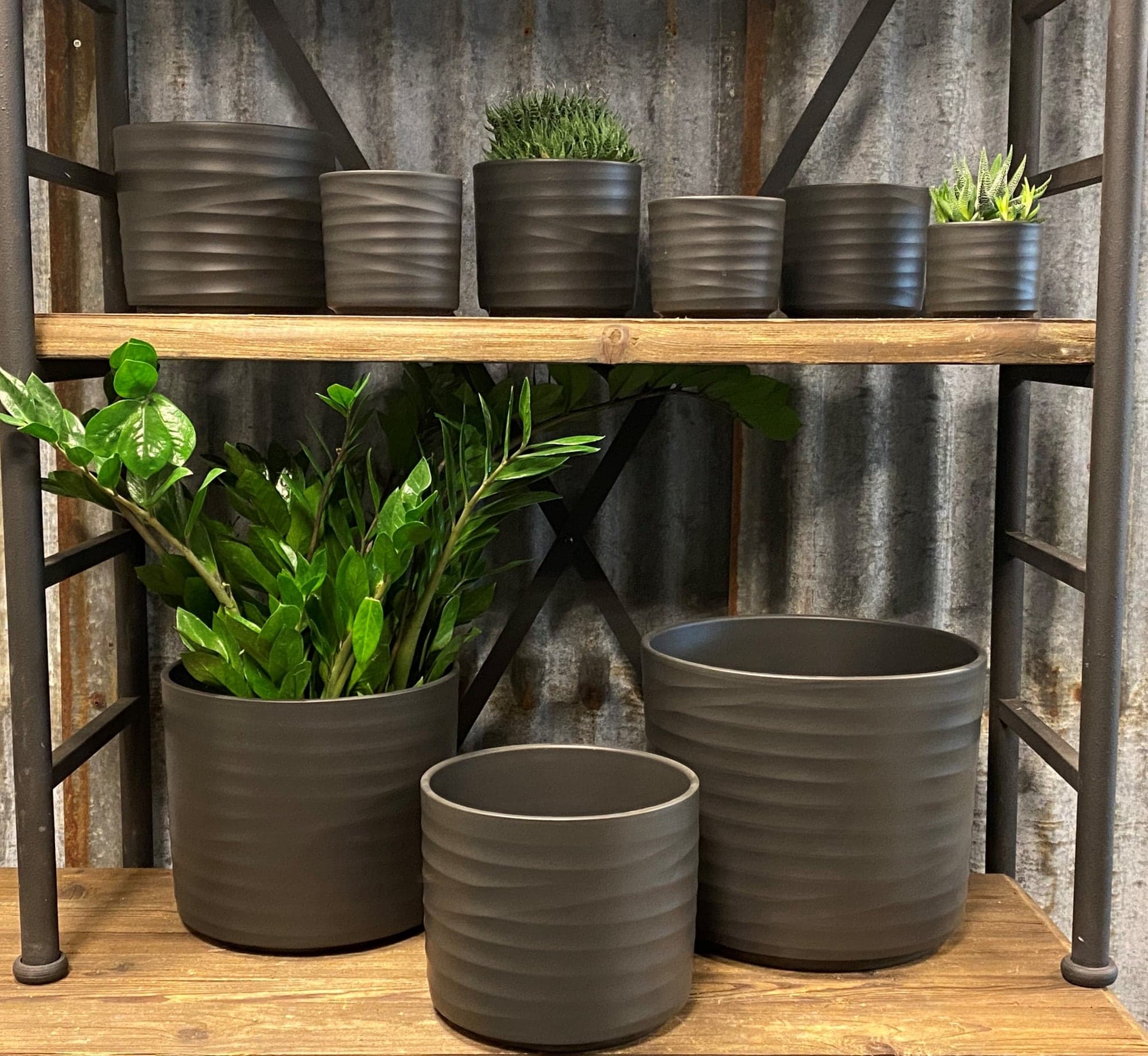 Binnenpot Berlin zwart - Afbeelding 2