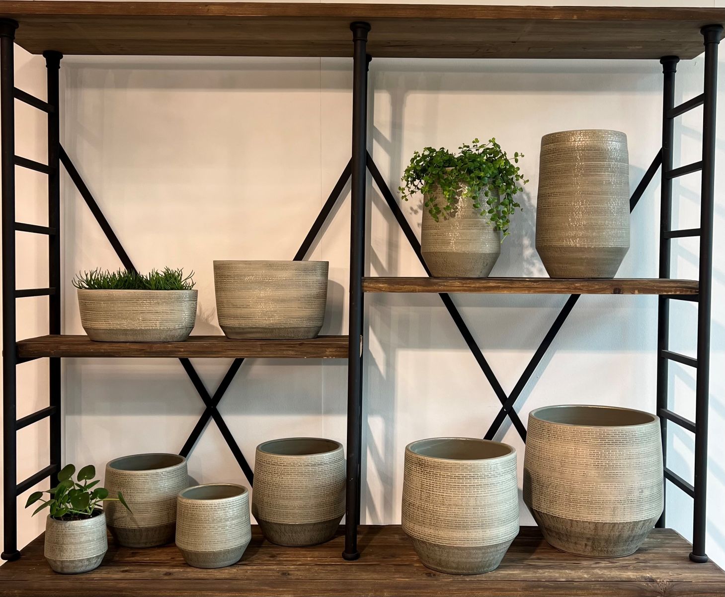 Binnenpot Delhi groen - Afbeelding 2