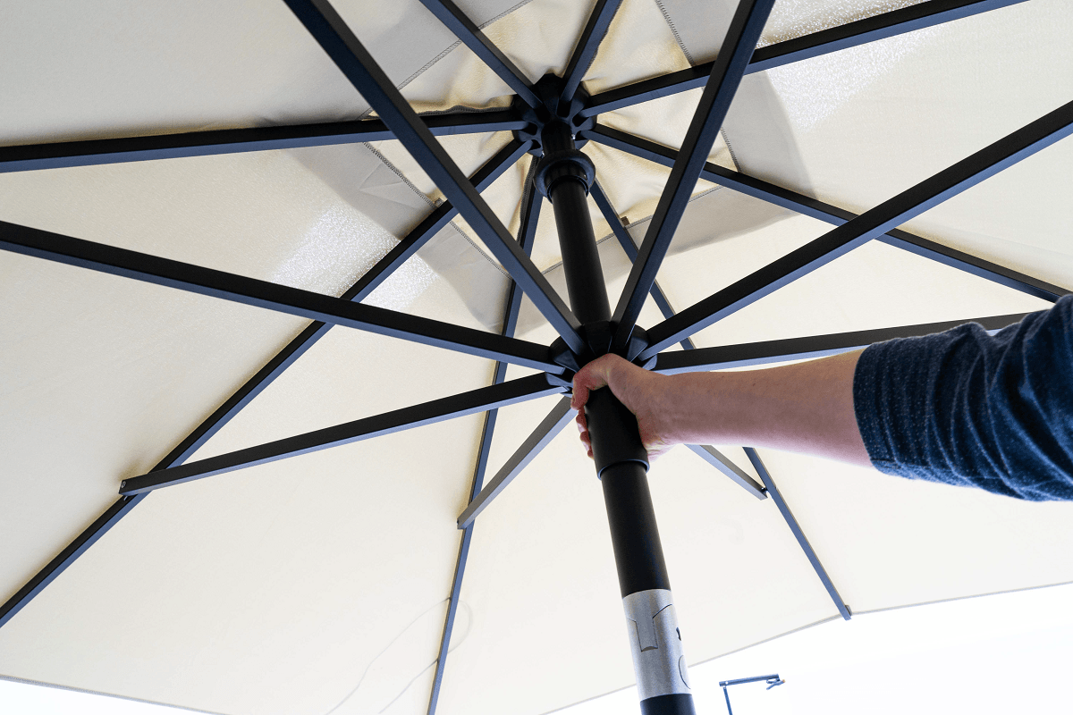 Moraira parasol | grijs - Afbeelding 3