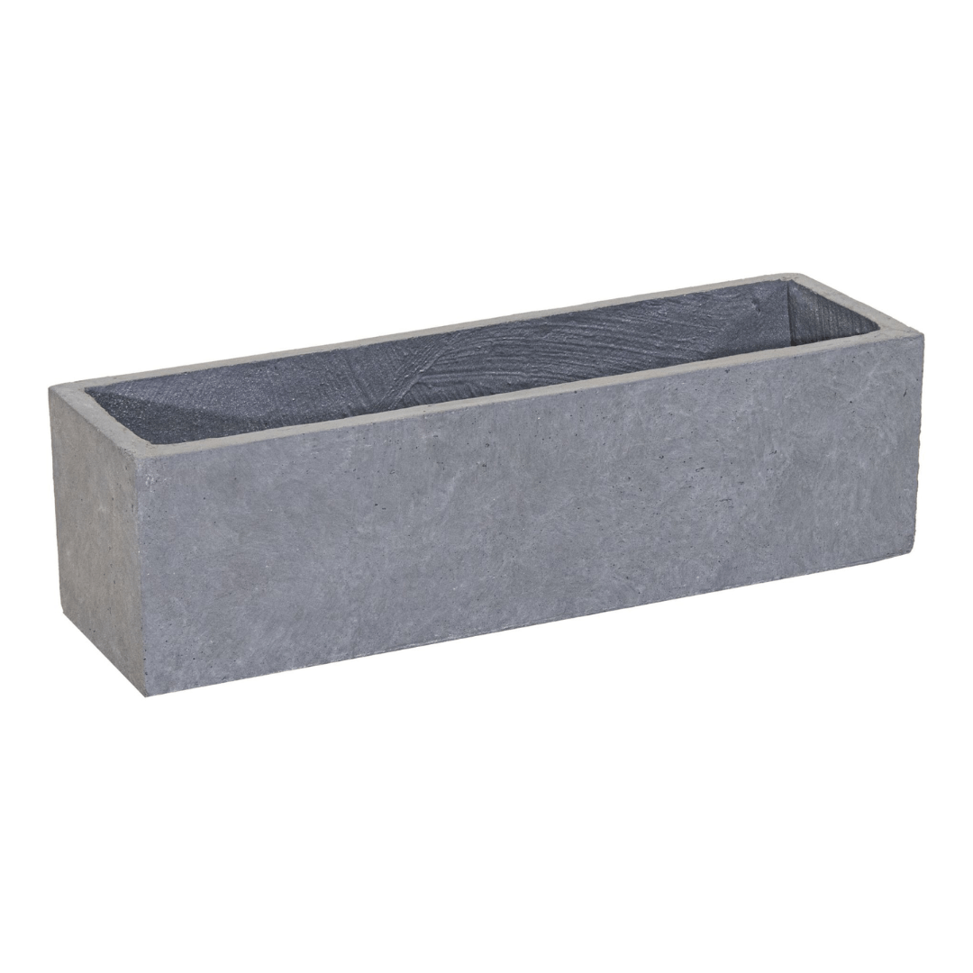 Afbeedling Clayfibre Balconybox Str Authgrey - Spekvoordeel.nl