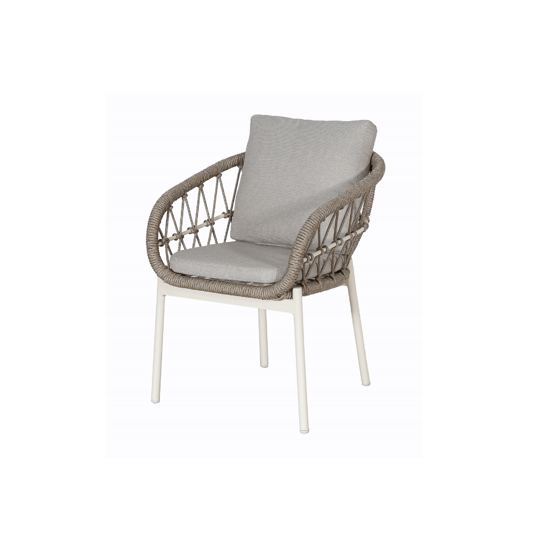 Afbeedling Dakota dining stoel Beige - Spekvoordeel.nl