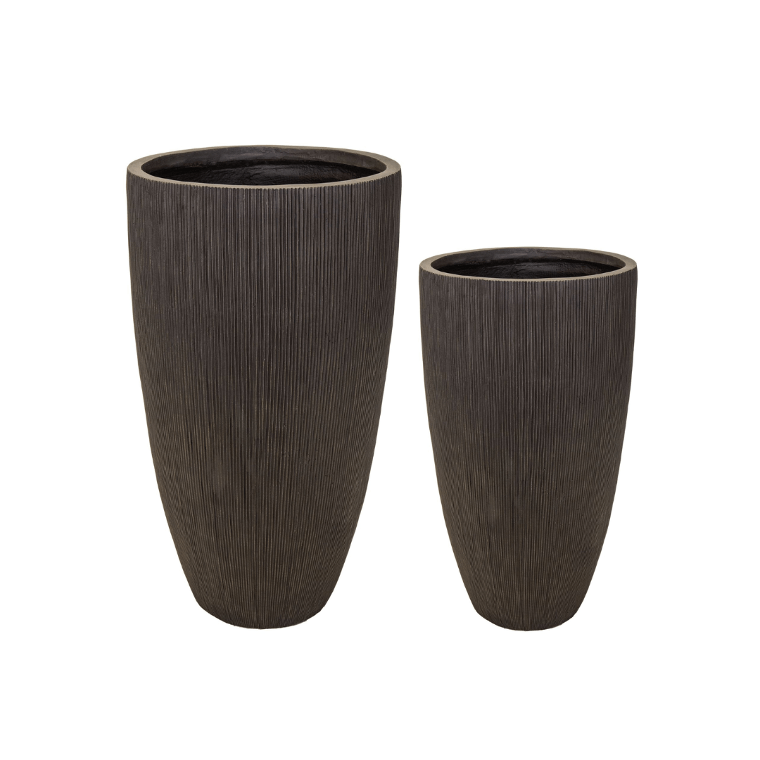 Afbeedling Nora High Vase Coffee - Spekvoordeel.nl