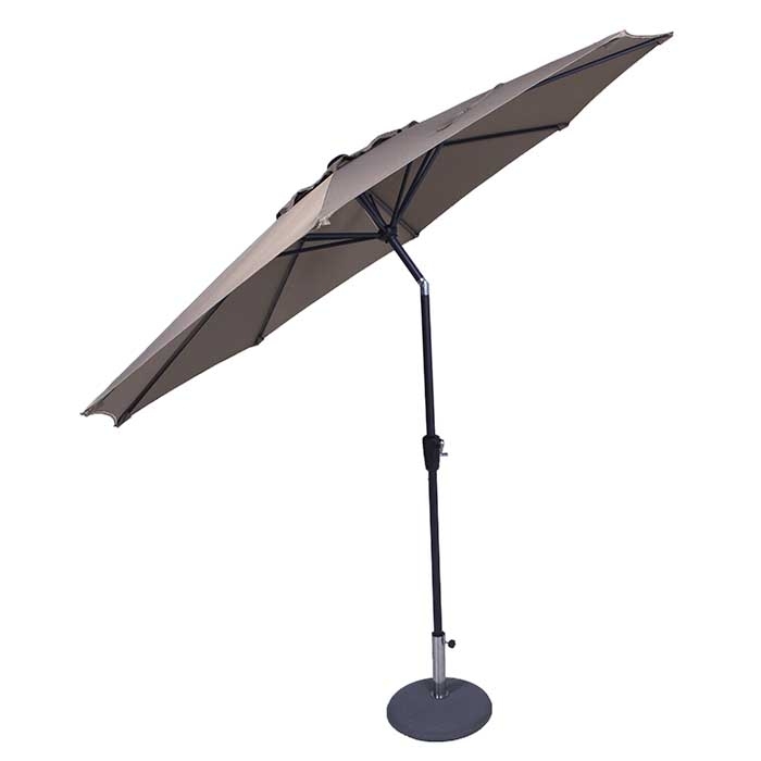 Kreta parasol Ø300cm taupe - Afbeelding 2