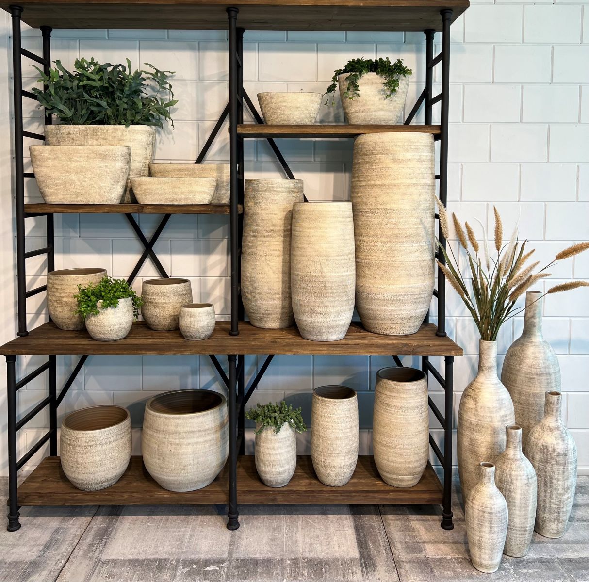 Binnenpot Tokio taupe - Afbeelding 2